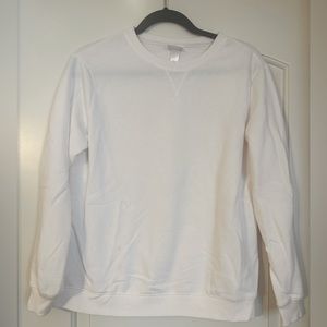 Target White Crewneck (Medium)
